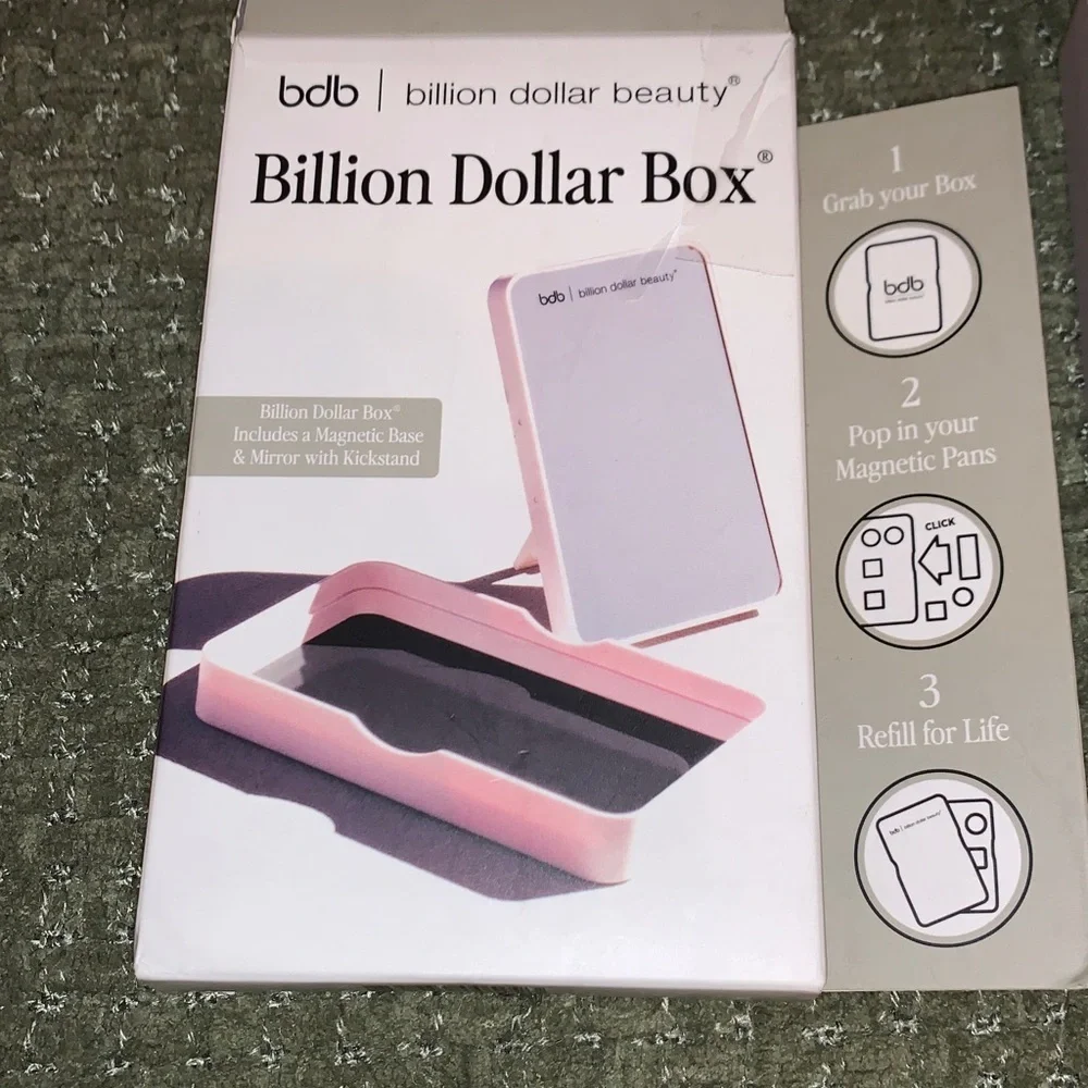 Billion dollar box, billion dollar beauty eyeshadow Trio, and eyeshadow NWT